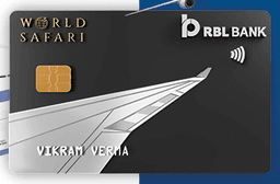 RBL Bank World Safari Plus Credit Card