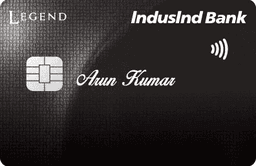 IndusInd Legend Credit Card