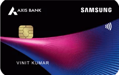 Samsung Axis Bank Infinite Credit Card